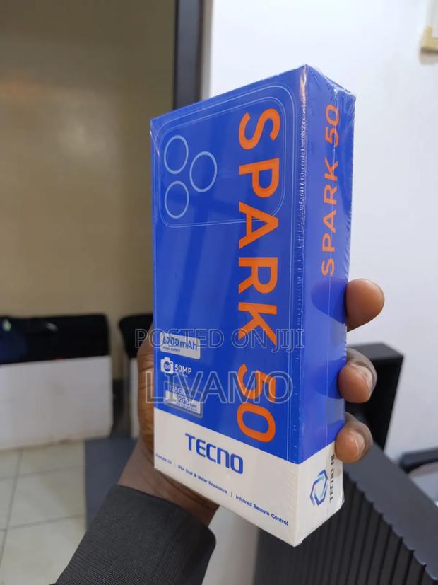 New Tecno Spark 50 128 GB Gray - thumbnail 2