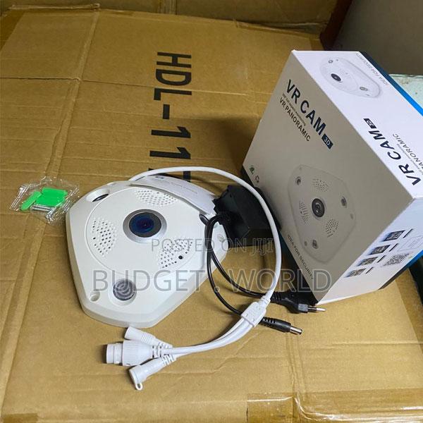 Vr Cam Wireless 1080p Panoramic Camera With Wide Viewing Coverage