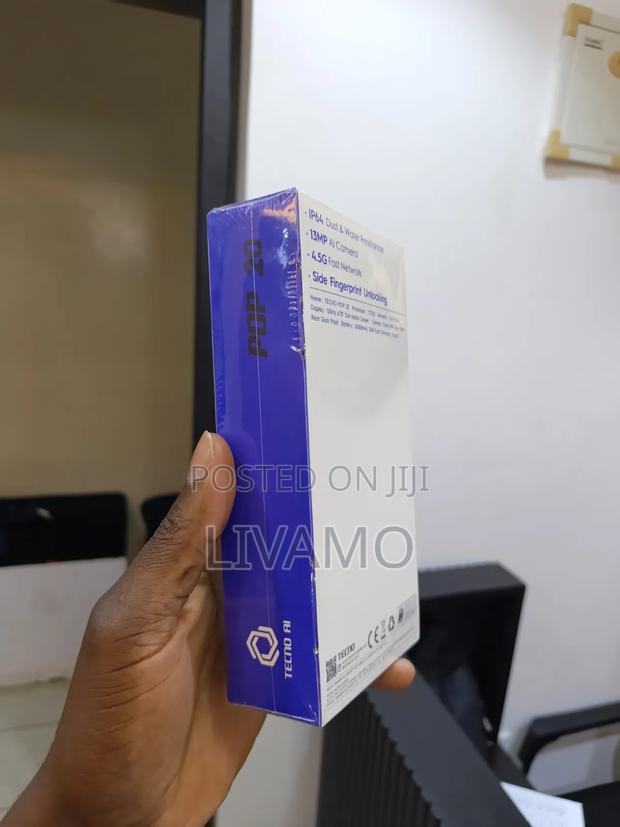 New Tecno Pop 20 64 GB Gray - thumbnail 2