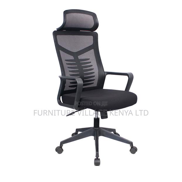 Adjustable Lift Executive Office Mesh Chair - thumbnail 4