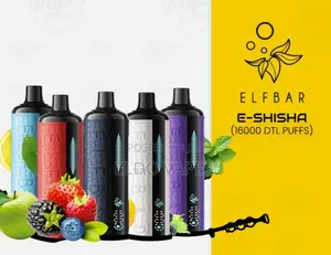Elf Bar E-Shisha 16000 Puffs Rechargeable Vape