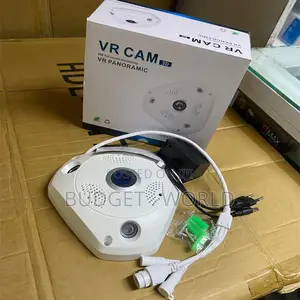 Vr Cam Smart Indoor Wi-Fi Camera With 360° Panoramic Lens Technology