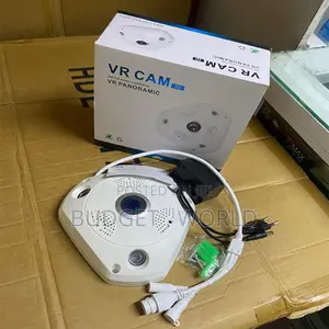 Vr Cam Full Hd Wireless Camera With 360° Viewing and Memory Card Suppo