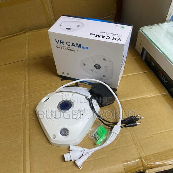 Vr Cam Portable 360° Wi-Fi Monitoring Camera With Hd Video Quality