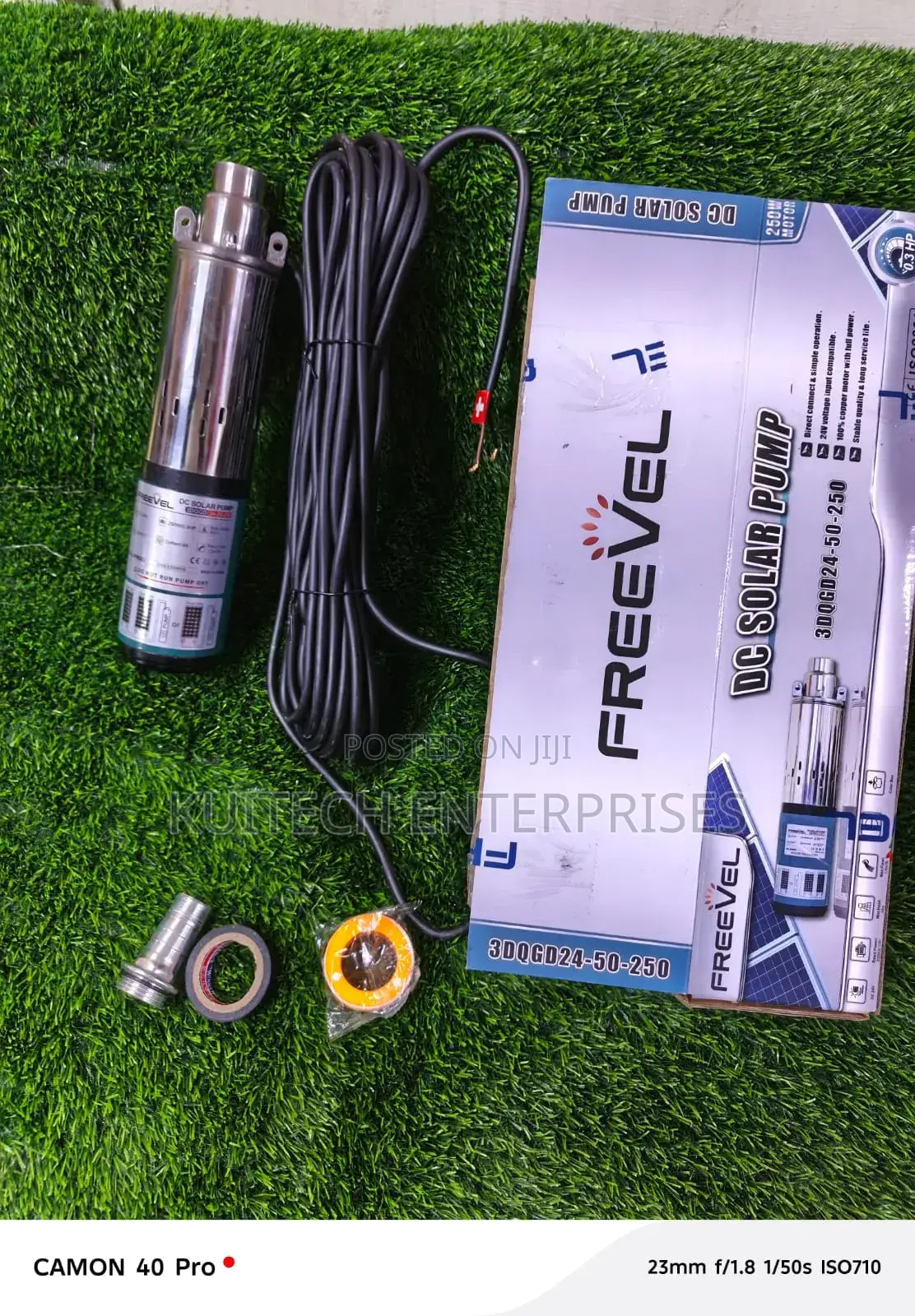 250w Dc Submersible Pump/ 50m Water Pump
