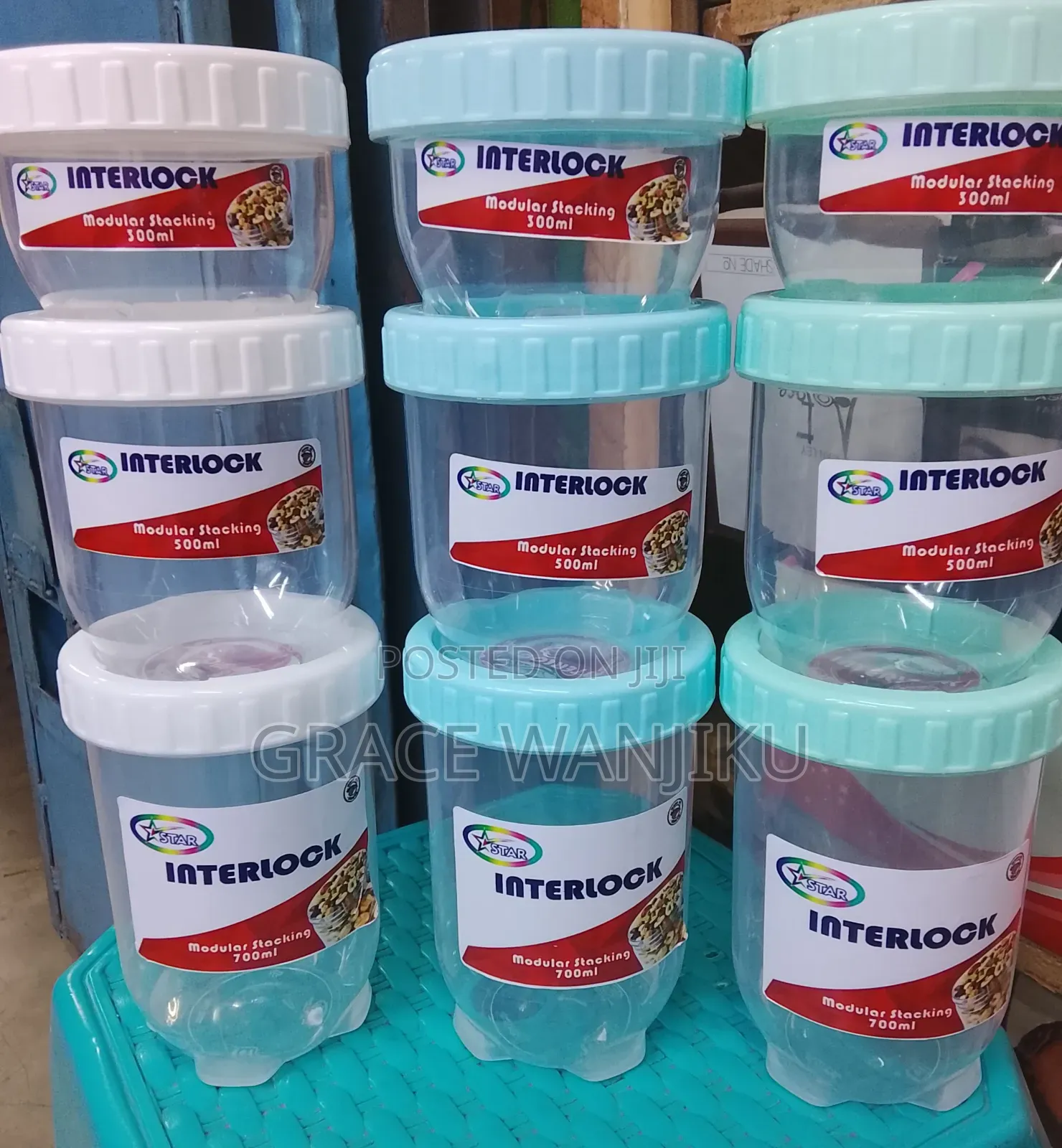 3 In 1plastic Storage Spice Containers