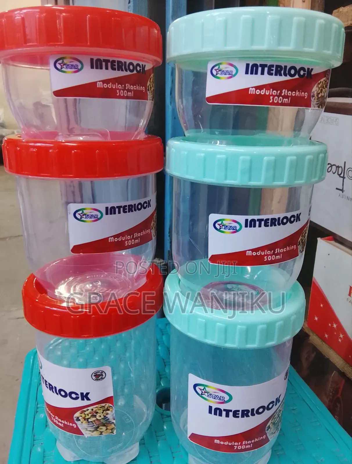 3 In 1plastic Storage Spice Containers