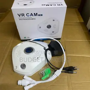 Vr Cam Smart Panoramic Wi-Fi Camera With 1080p Hd Recording