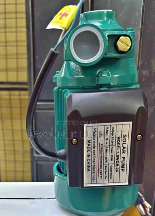 Heavy Duty Dc Water Pump/Available Solar Water Pump Machine