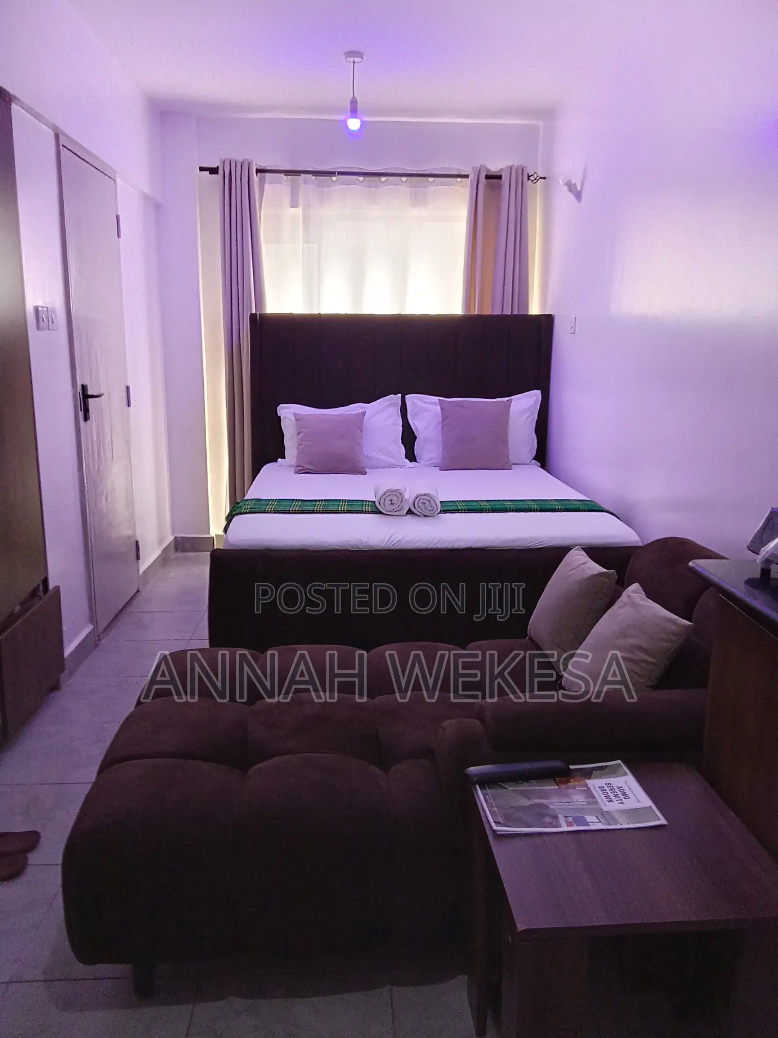 Nairobi Serenity Brown Airbnb Available