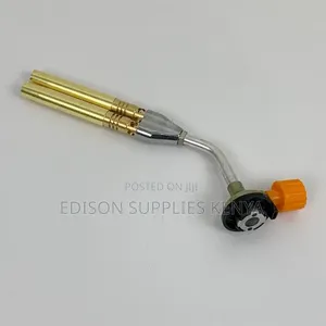 Twin Flame Gun, Brazing Gun, Gas Blow Torch Welding Torch Twin Cyclone
