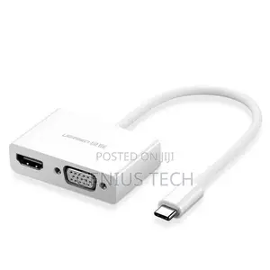 Ugreen Usb-C to Hdmi + Vga Converter (White) – Mm123