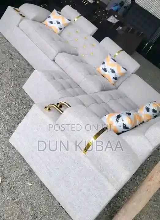 Modern White Corner Sofa