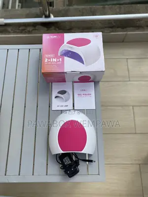 Portable Uv Nail Lamp Powered by Pawabox