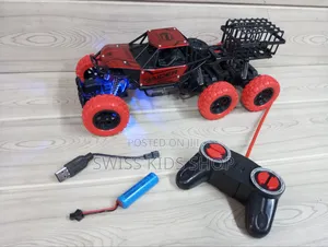 Monster Truck With Rechargeable Battery