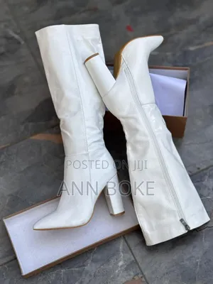 Leather Knee Length BootsSizes37,38,39,40,41,42