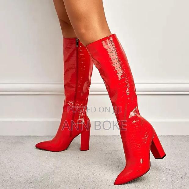 Leather Knee Length BootsSizes37,38,39,40,41,42 - thumbnail 3