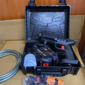 Rechargeable Car Wash Machine (With 2 Batteries) – For Cars/Bikes