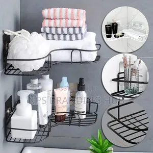 Bathroom / Kitchen Corner/Rack Shelf -size 36x26.7cm Nm