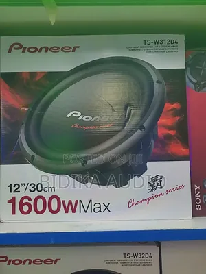 Pioneer Champion Series Ts-W312d4 Car Subwoofer.