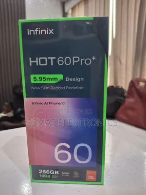 New Infinix Hot 60 Pro+ 256 GB Gray
