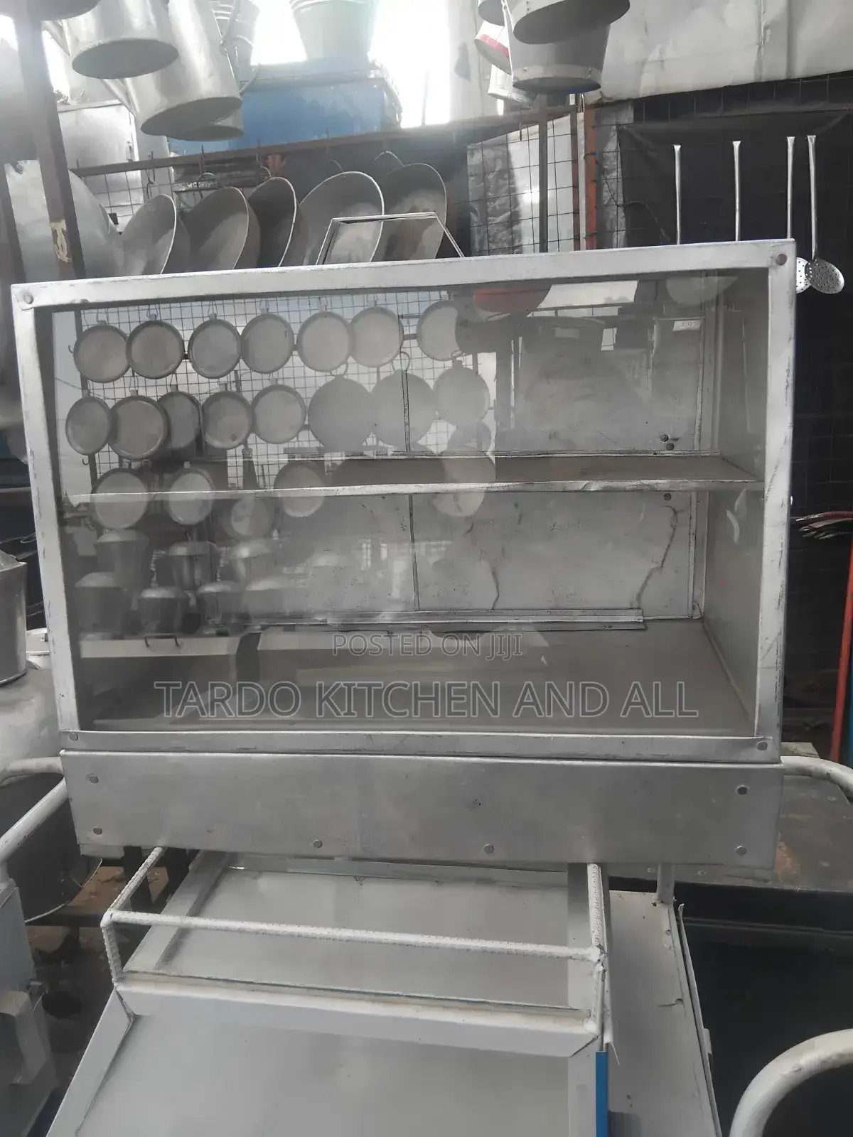 Charcoal Food Display/Warmer