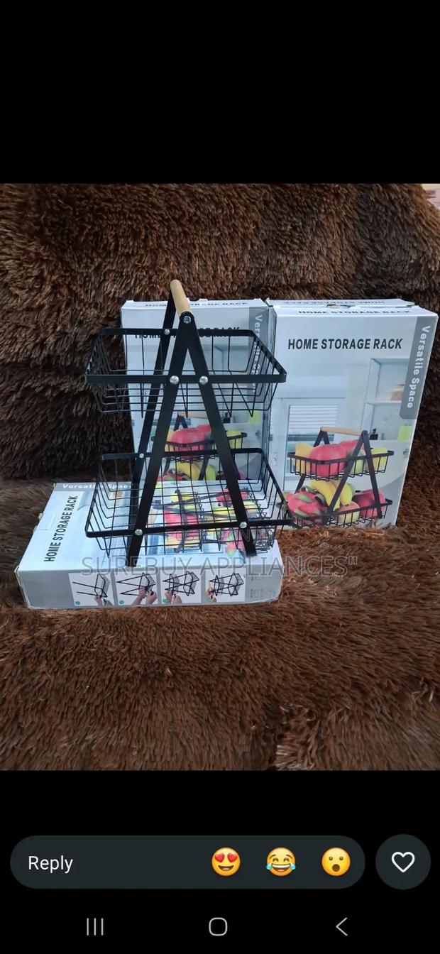 Premium Double Layer Kitchen Fruit Organizer