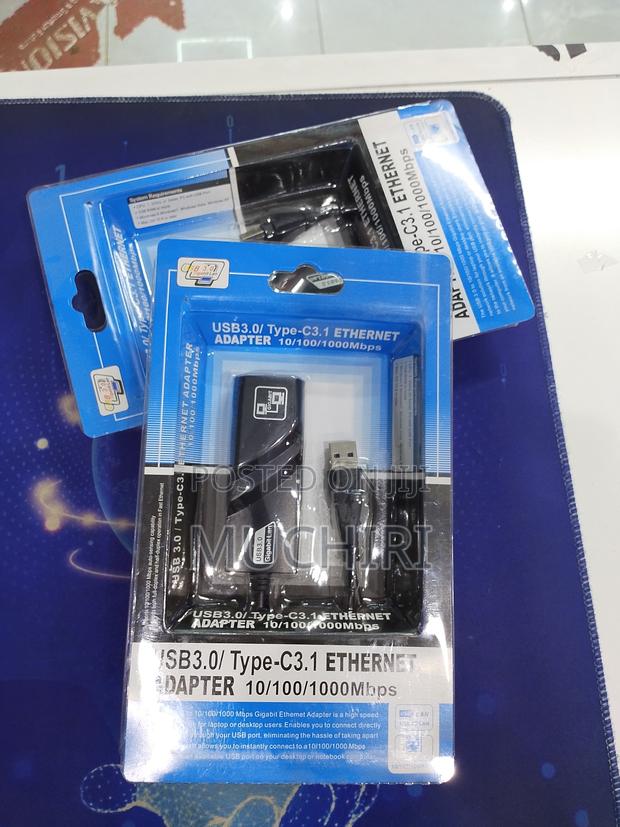 Usb-C to Ethernet Lan Adapter - main view