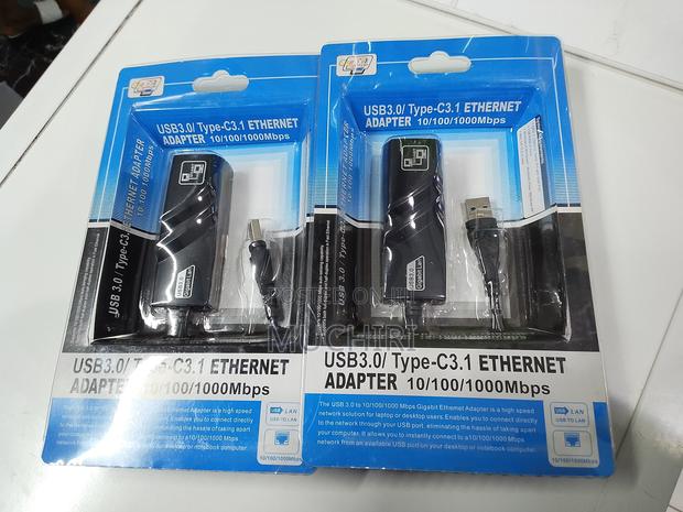 Plug Play Usb-C Ethernet Lan Converter - main view