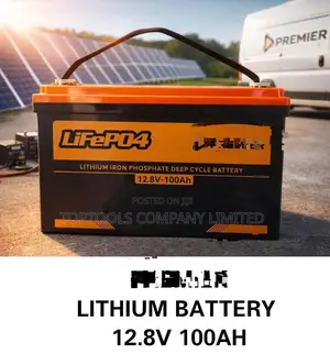 Lifepo4 Lithium Battery 100ah 12.8v