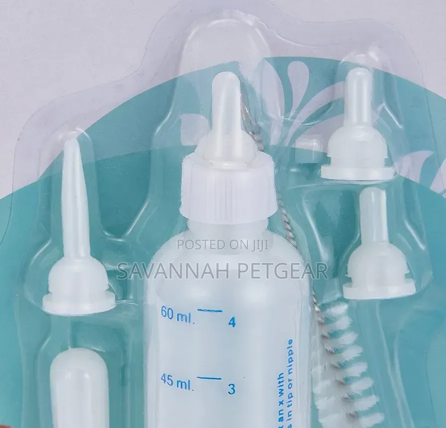 Bioline Pet Nursing Care Kit With 60ml Bottle for Puppies and Kittens.