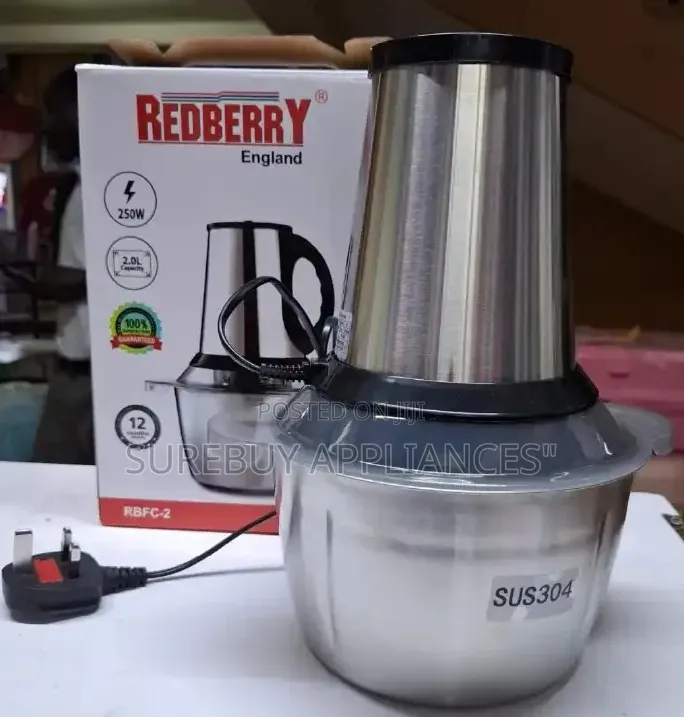 Redberry 2l Electric Food Chopper