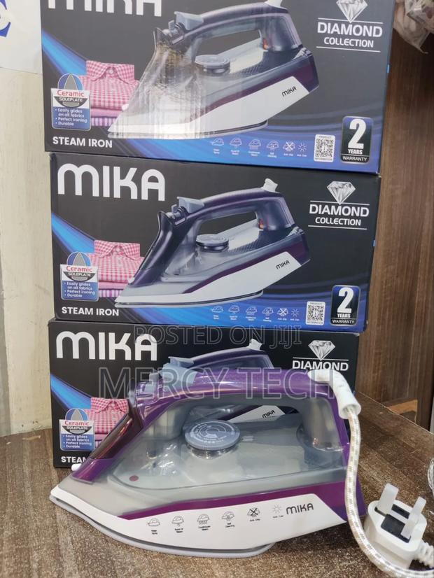 Mika Steam Iron 2400w Ceramic Soleplate - main view
