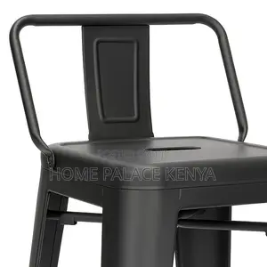 Counter Stool: Heavy Duty Iron Bar Stool With Steady Design