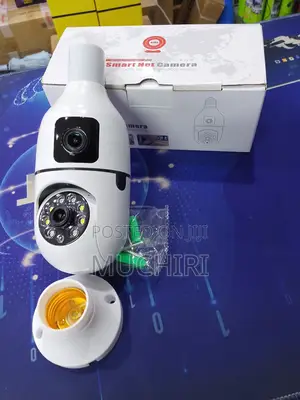 Indoor Outdoor V380 PTZ Bulb Camera