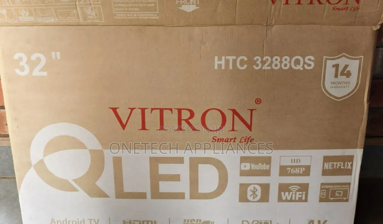 Vitron 32inch Qled Android Tv
