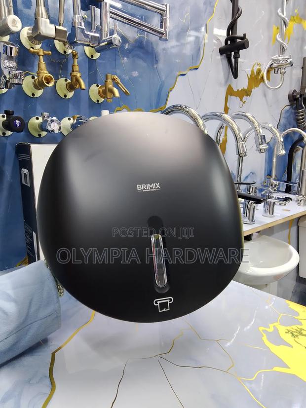 Brimix Black Jumbo Tissue Dispenser