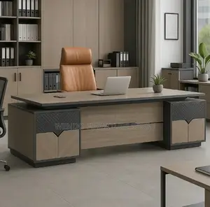 Office Desk; 2.4 Meters Executive Managers Presidential Desk