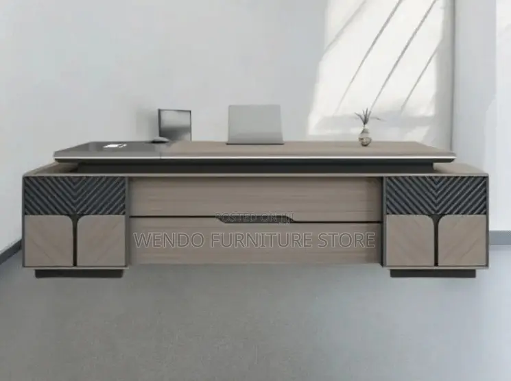 Office Desk; 2.4 Meters Executive Managers Presidential Desk