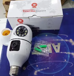 Dual Lens V380 Security Bulb Camera 1080p