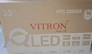 Vitron 32 Inch Qled Smart Tv Hd (720p) – Android Tv, Bluetooth, Wi-Fi