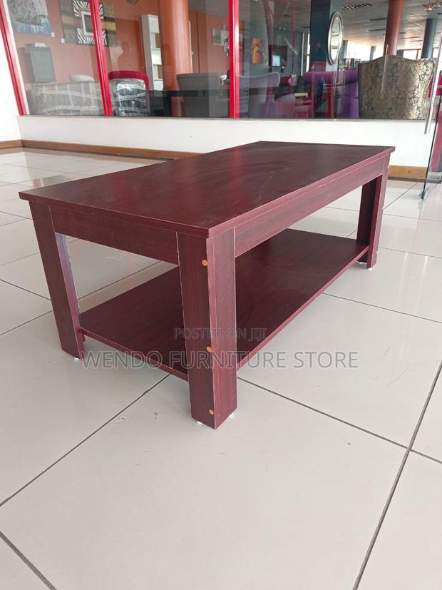 Coffee Tables; Mahogany Rectangle Living Room Coffee Table - thumbnail 10