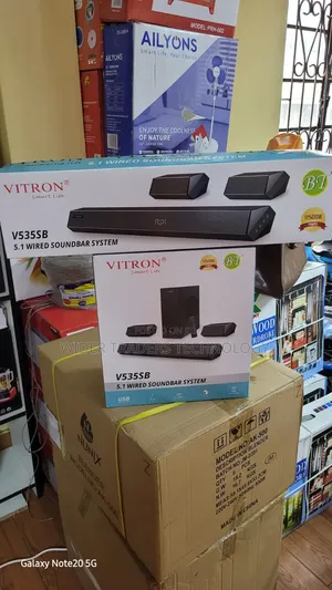 Vitron V535sb 5.1 Wired Soundbar System in Black