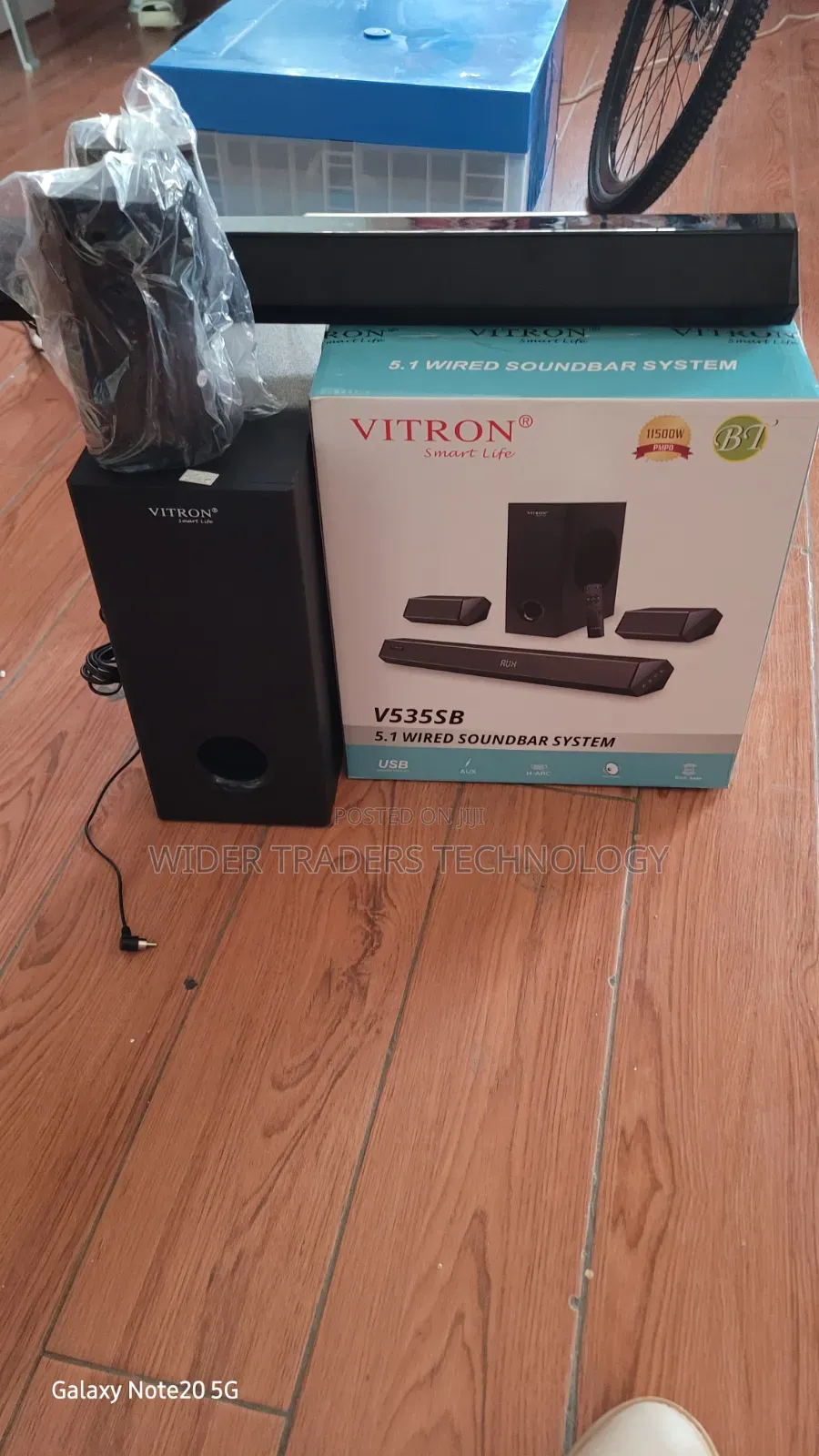 Vitron V535sb 5.1 Wired Soundbar System in Black