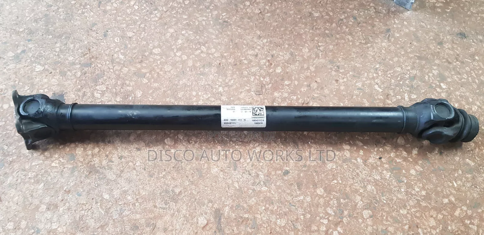 BMW E70 N57 Front Propeller Shaft