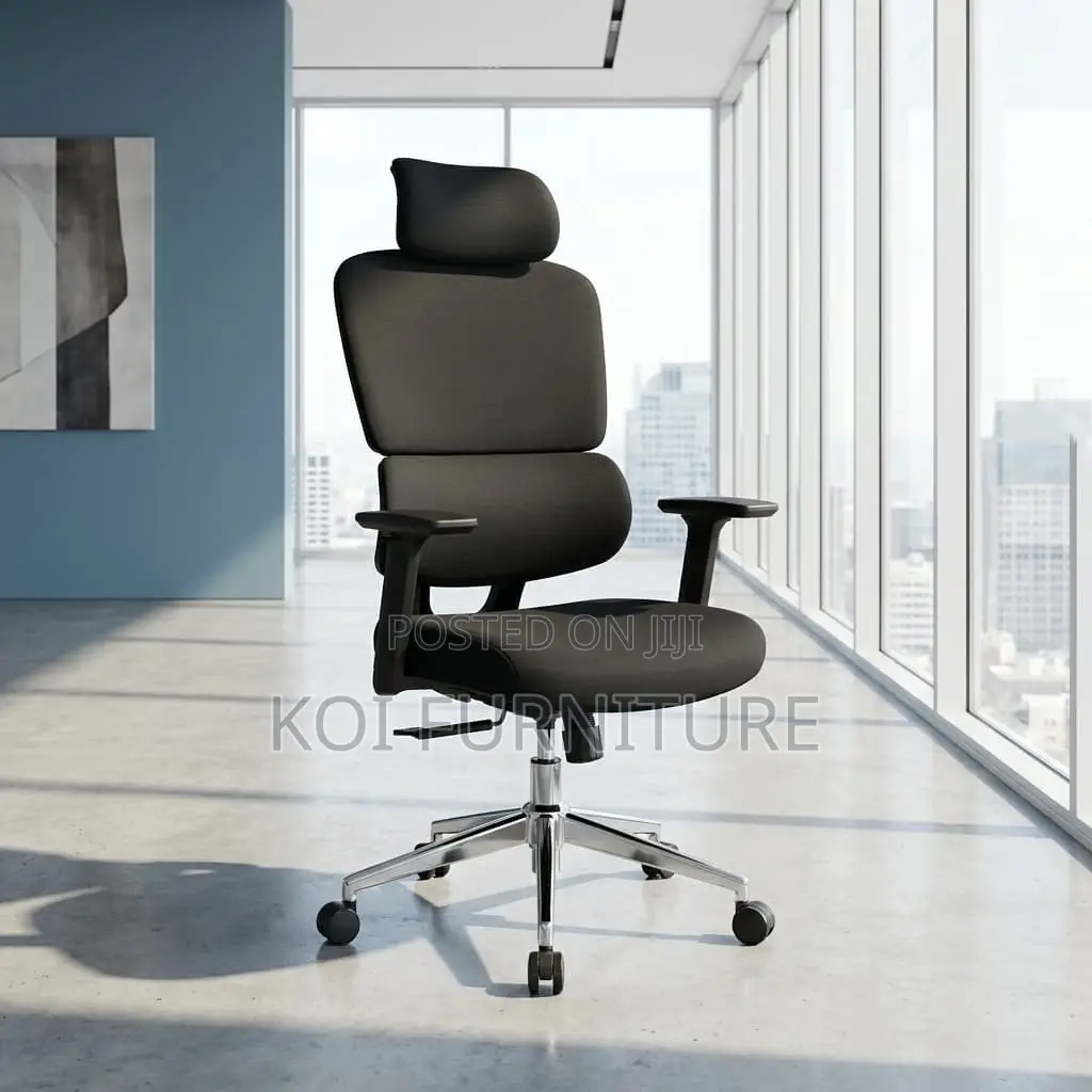 Office Chair : High-Back Ergonomic Office Chair