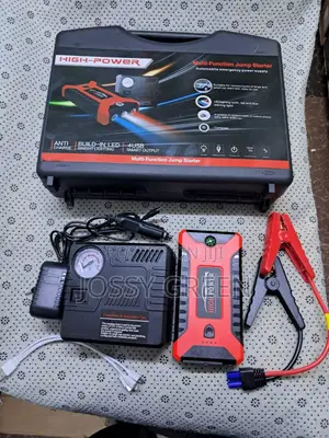 Portable Car Jump Starter Kit Designed to Quickly Restart Vehicle