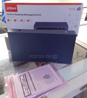 8port Poe Switch Dahua Managed Switch 10port