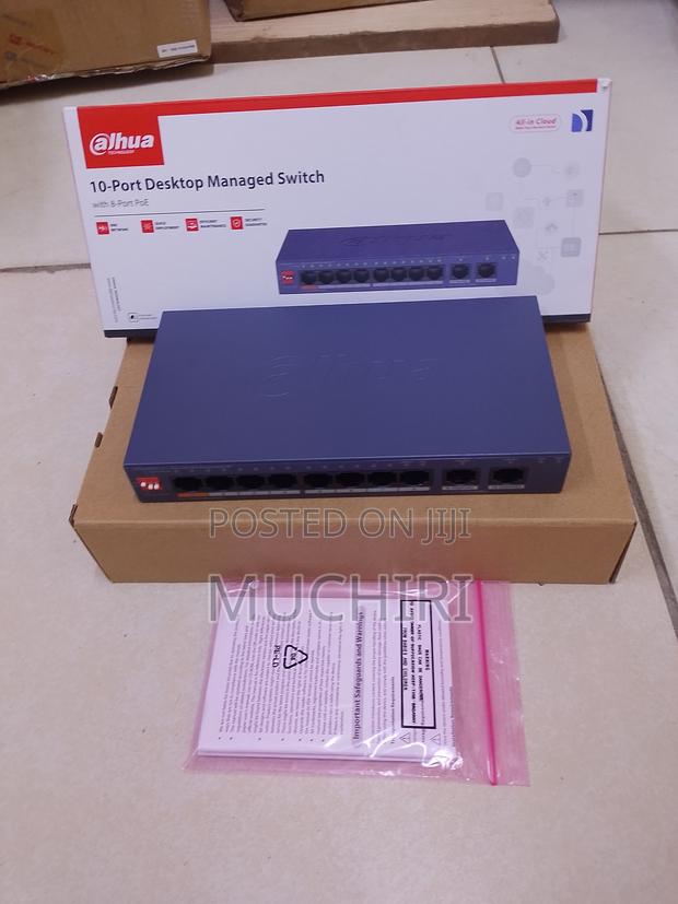 8 Port Poe Network Switch (Dahua CCTV Switch)