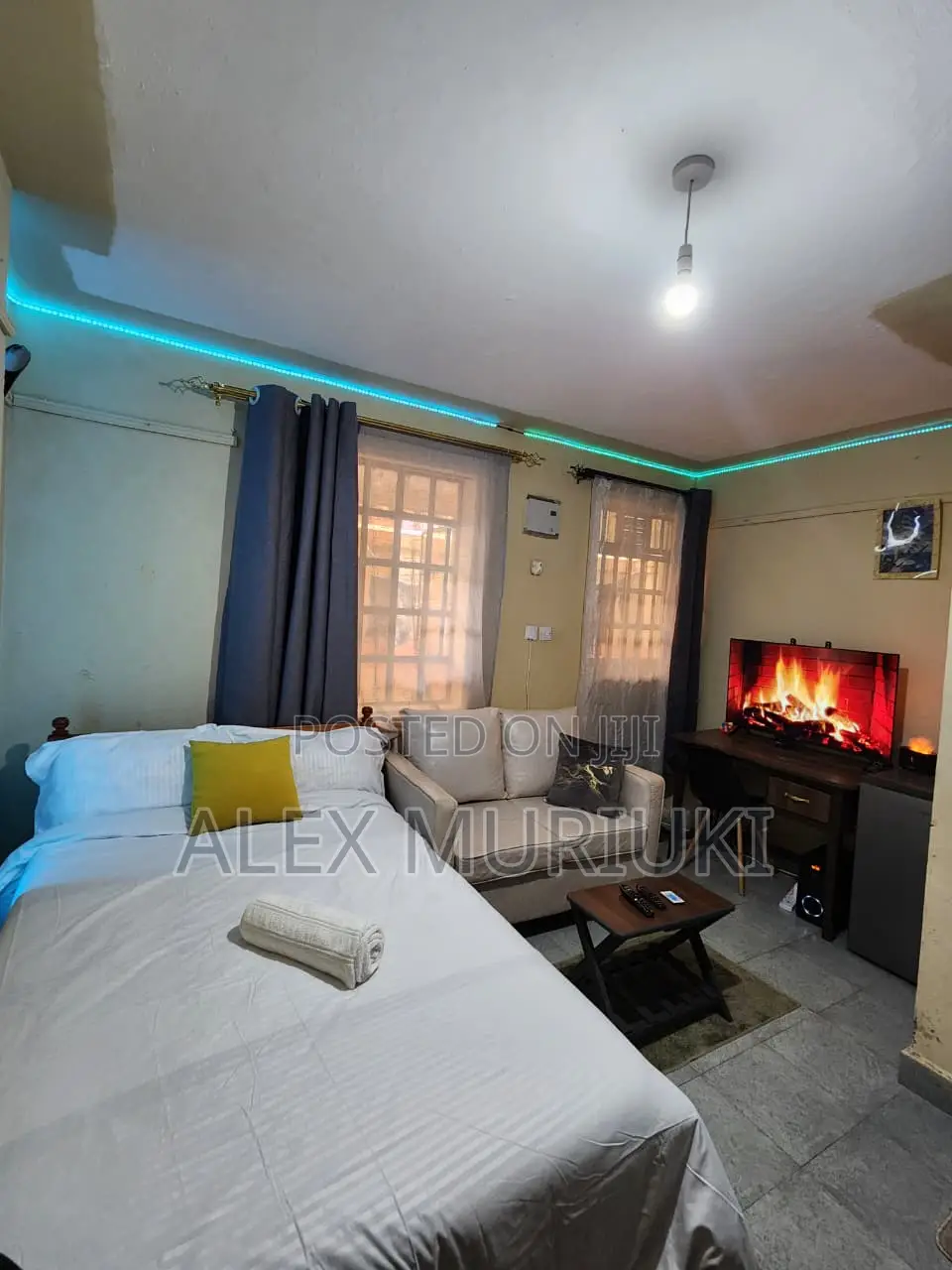 Neon Studio Airbnb in Juja Near Jkuat